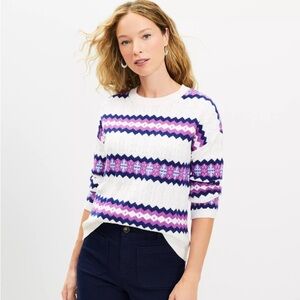 Loft Fair Isle Sweater